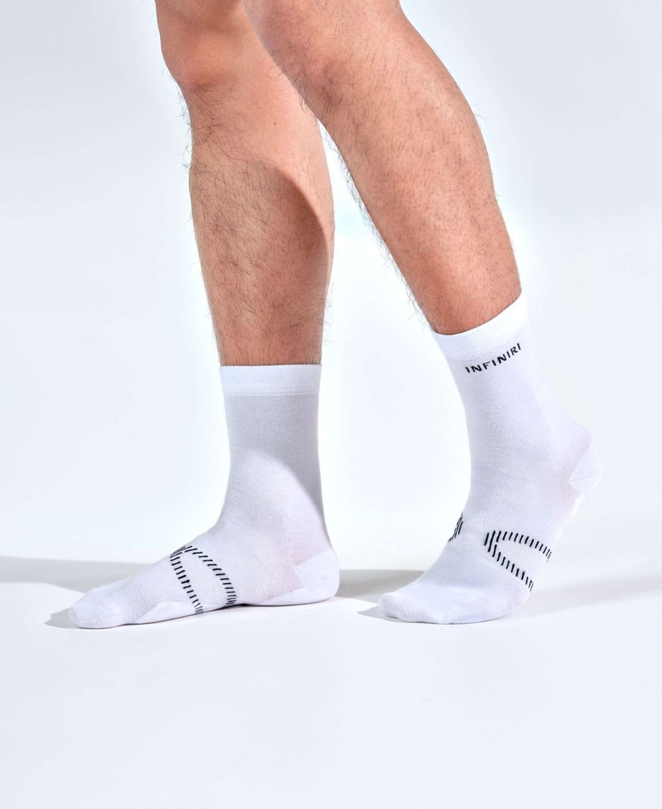 INFINIRI COMFORT Gesundheitssocken - Herren / Weiss