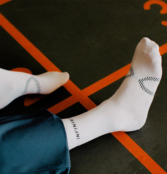 Intelligente Support-Socken von INFINIRI