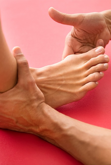 Wie wird ein griechischer Fuss diagnostiziert?